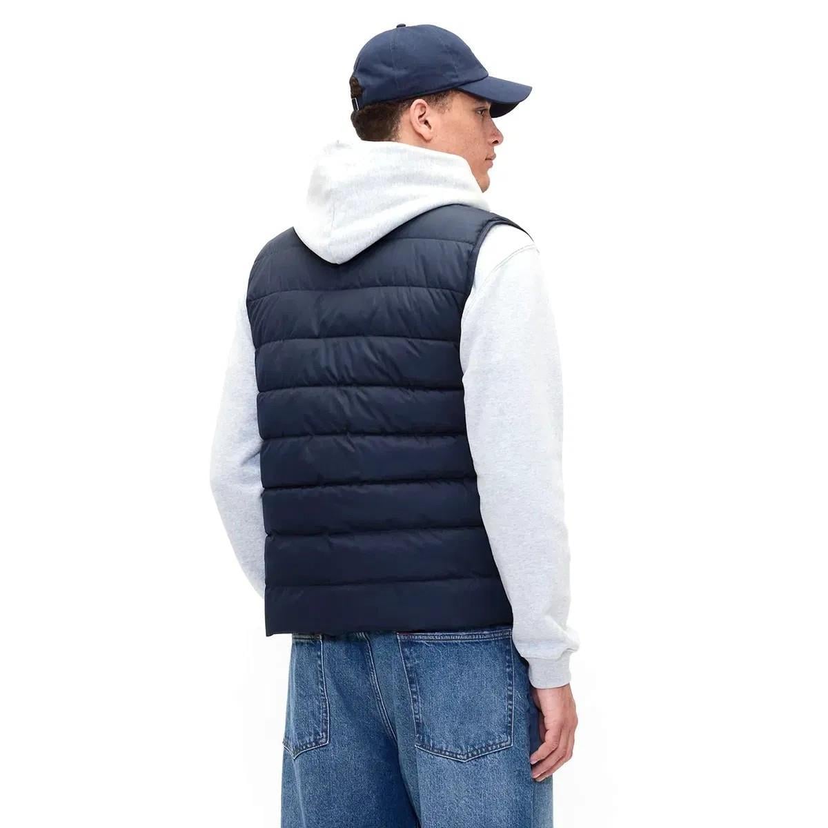 Gap 790584001 V-Frch Logo Ltwt Puffer Vest Erkek Yelek