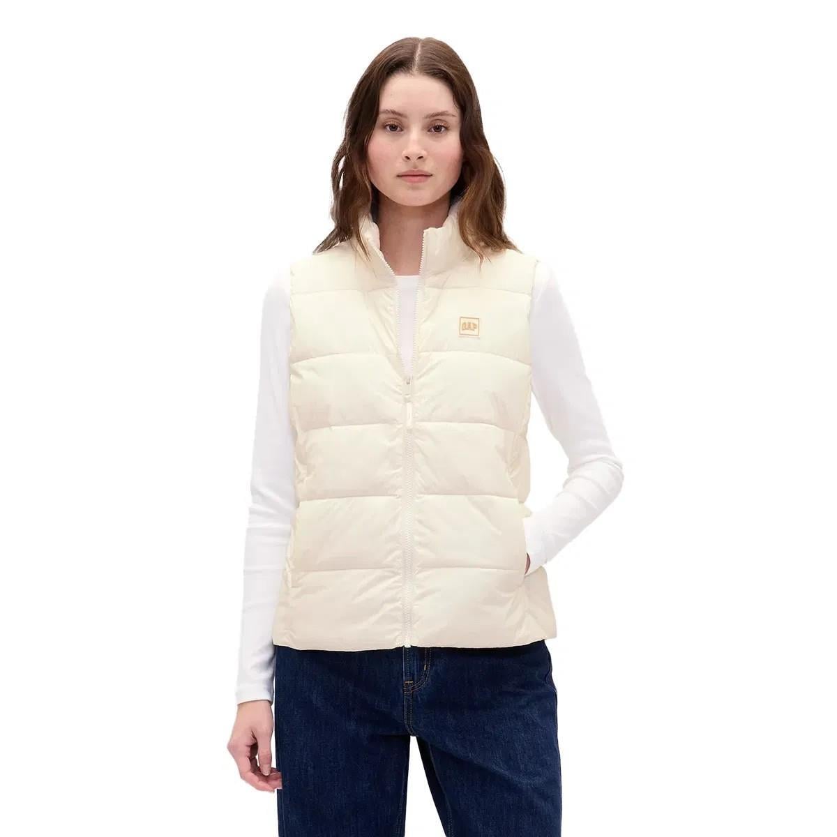Gap 791282004 V-Frch Logo Lw Puffer Vest Kadın Yelek