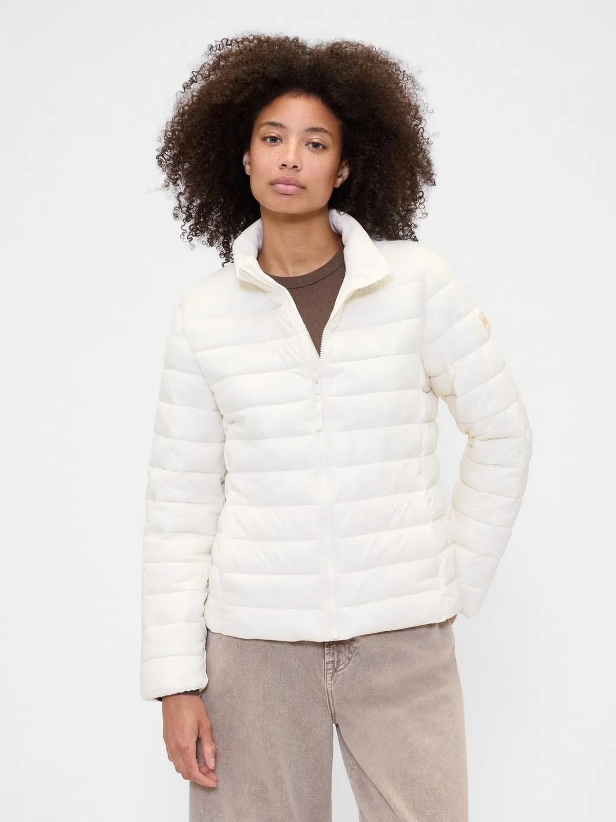 Gap 791284001 V-Frch Logo Lw Puffer Jkt Kadın Mont