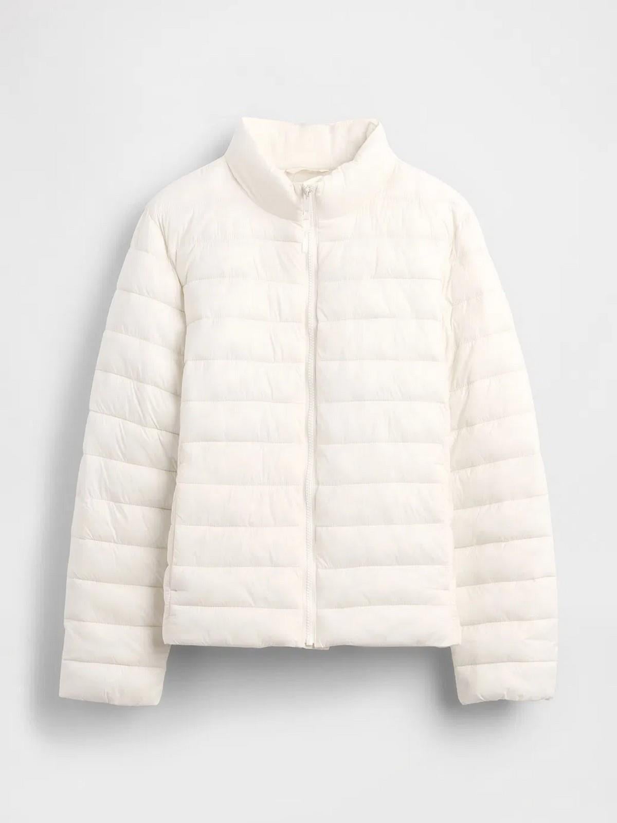 Gap 791284001 V-Frch Logo Lw Puffer Jkt Kadın Mont