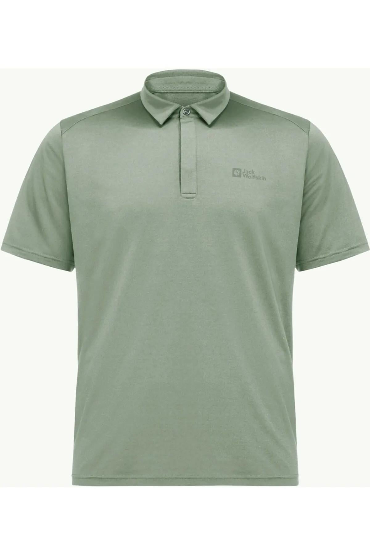 Jack Wolfskin 1809801TR-133 Delgami Polo M Erkek Polo Tişört
