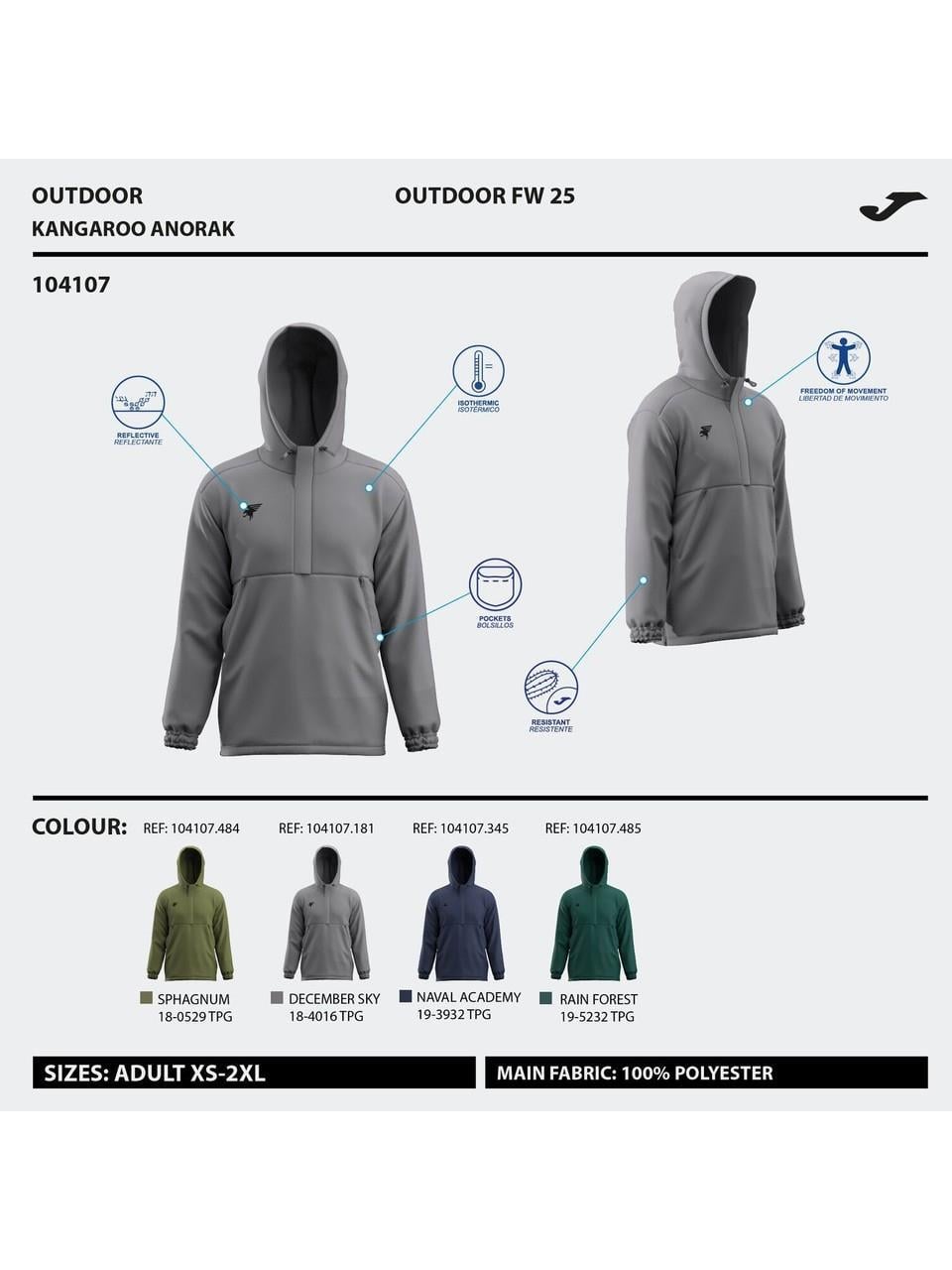 Joma 104107.181-20.040 Explorer Erkek Spor Mont