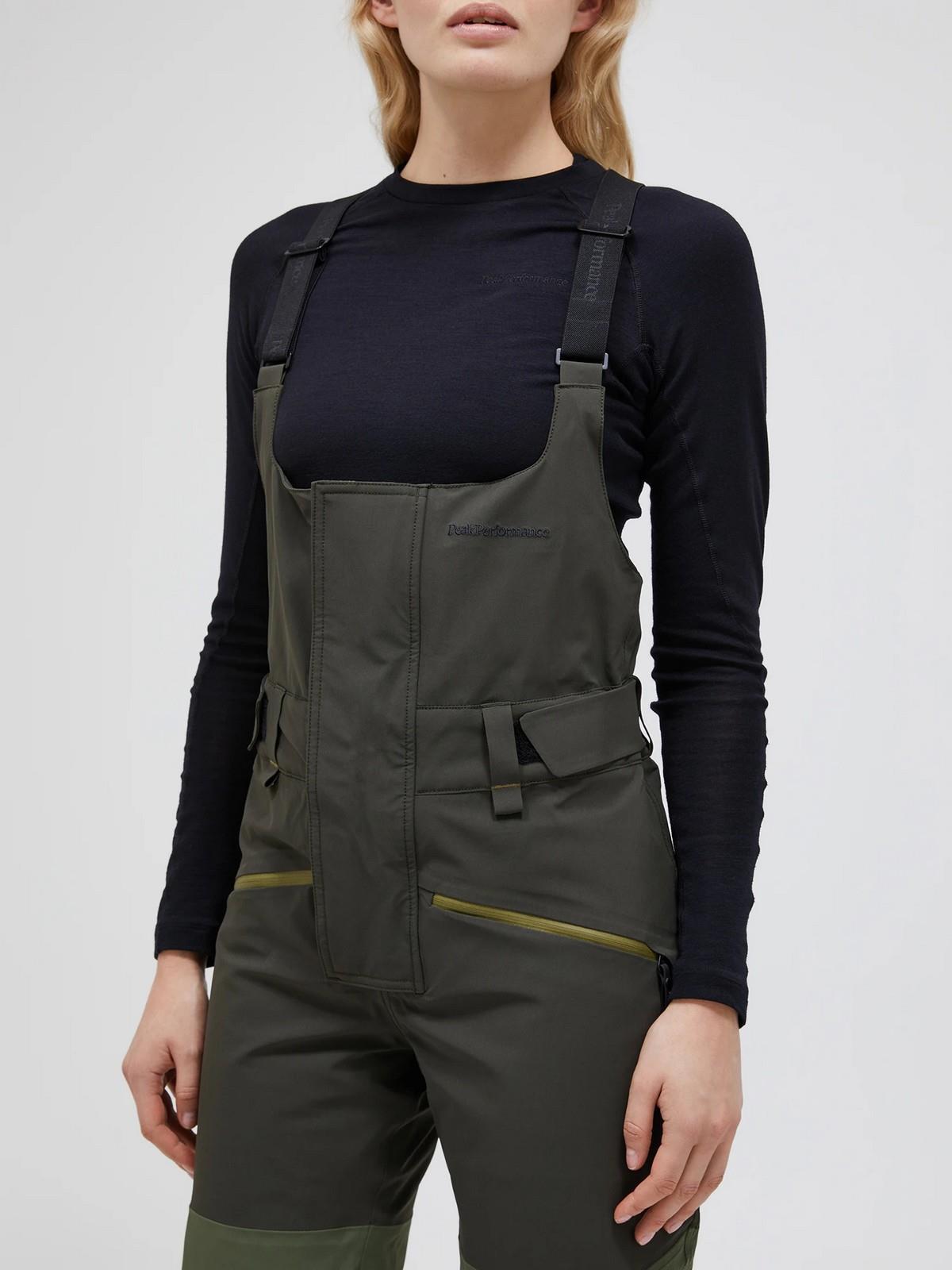 Peak Performance G78995010 W 2L Stretch Bib Kadın Kayak Pantolonu