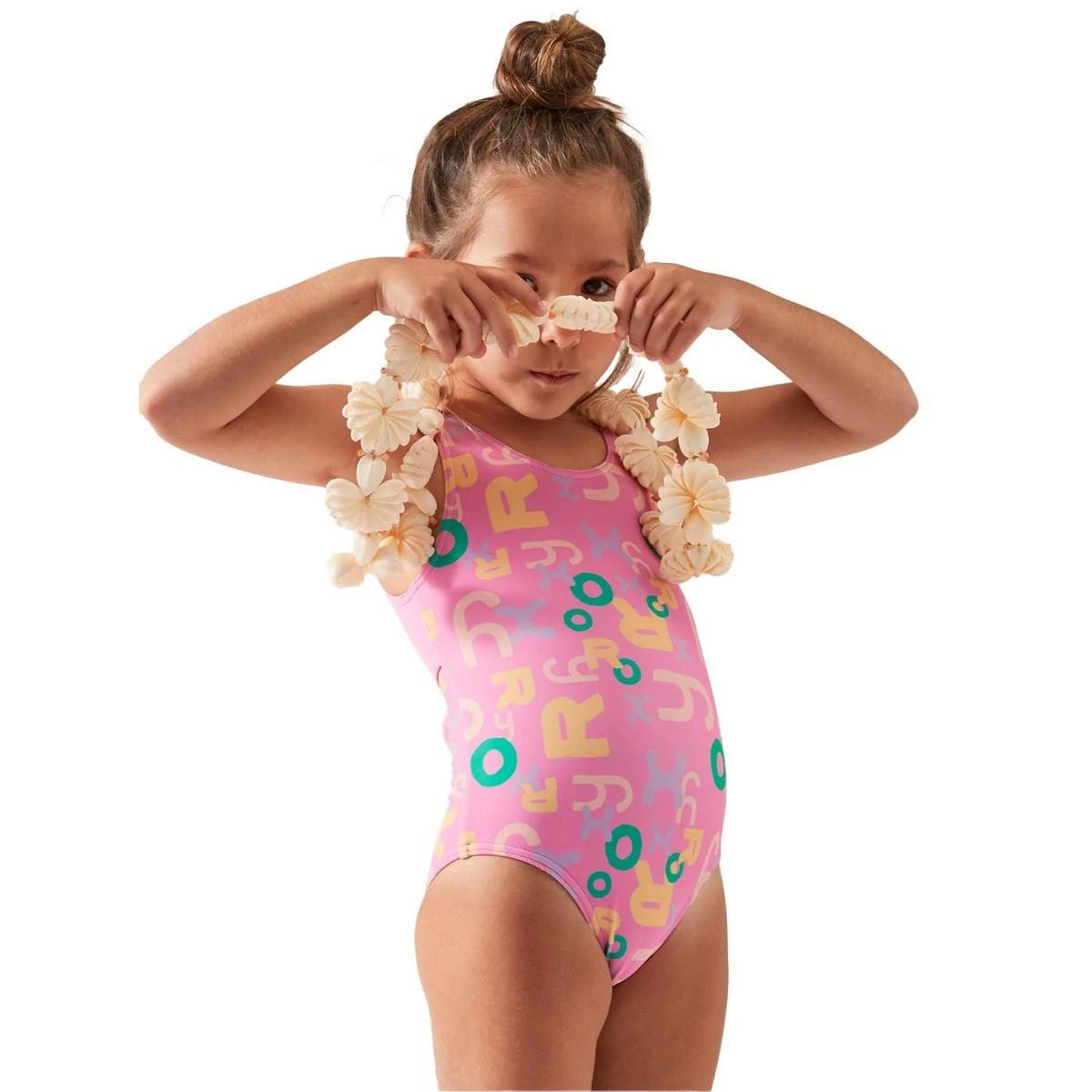 Roxy ERLX103093 Funny Bambino One Piece Kız Çocuk Mayo