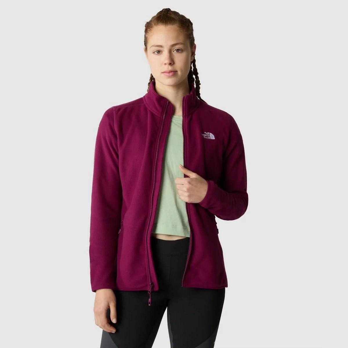 The North Face NF0A855OI0H1 W 100 Glacier Fz Kadın Polar