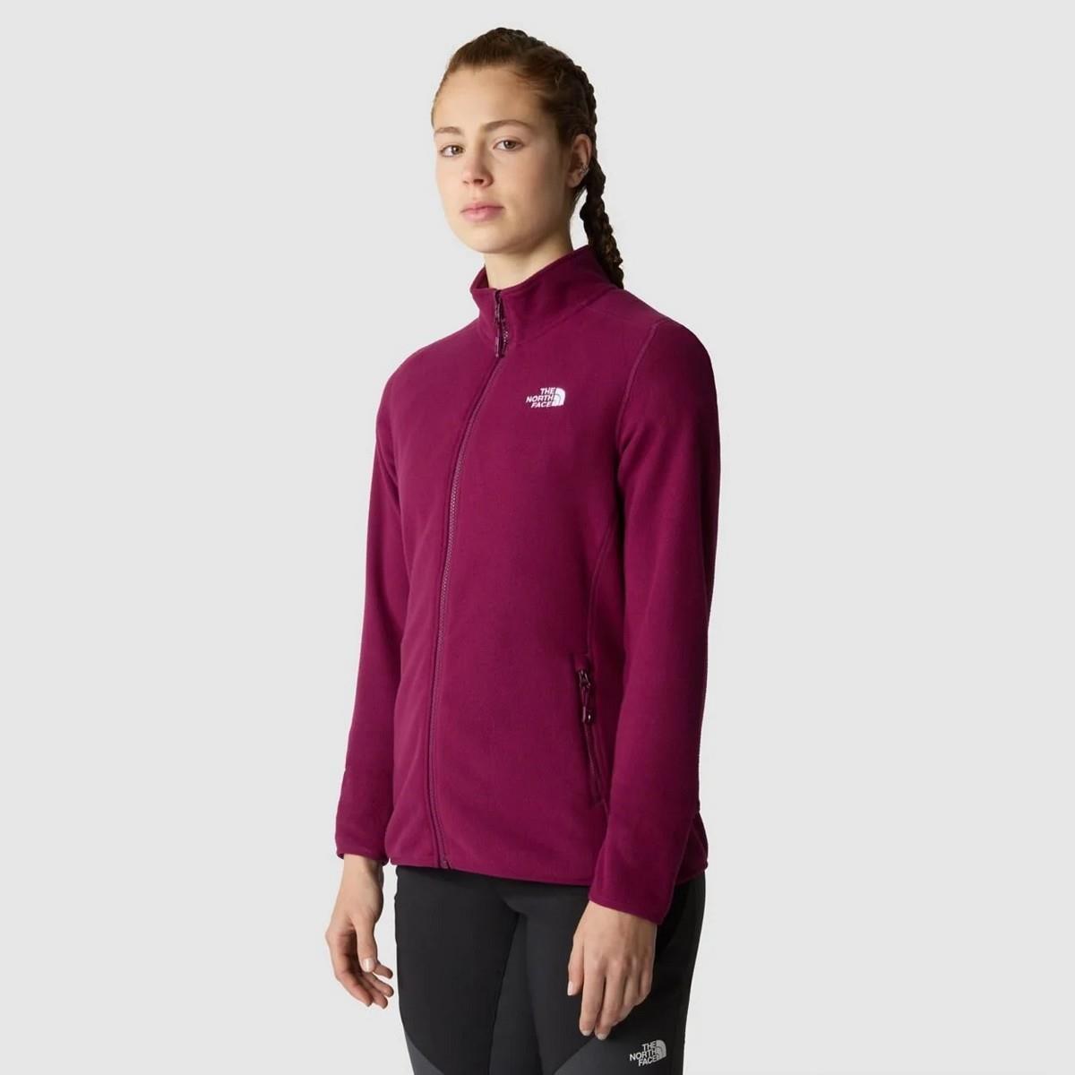 The North Face NF0A855OI0H1 W 100 Glacier Fz Kadın Polar