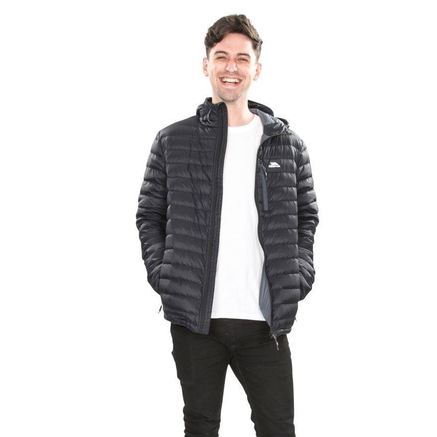 Trespass MAJKDOM20001-BLK Digby - Male Down Jkt Erkek Outdoor Mont
