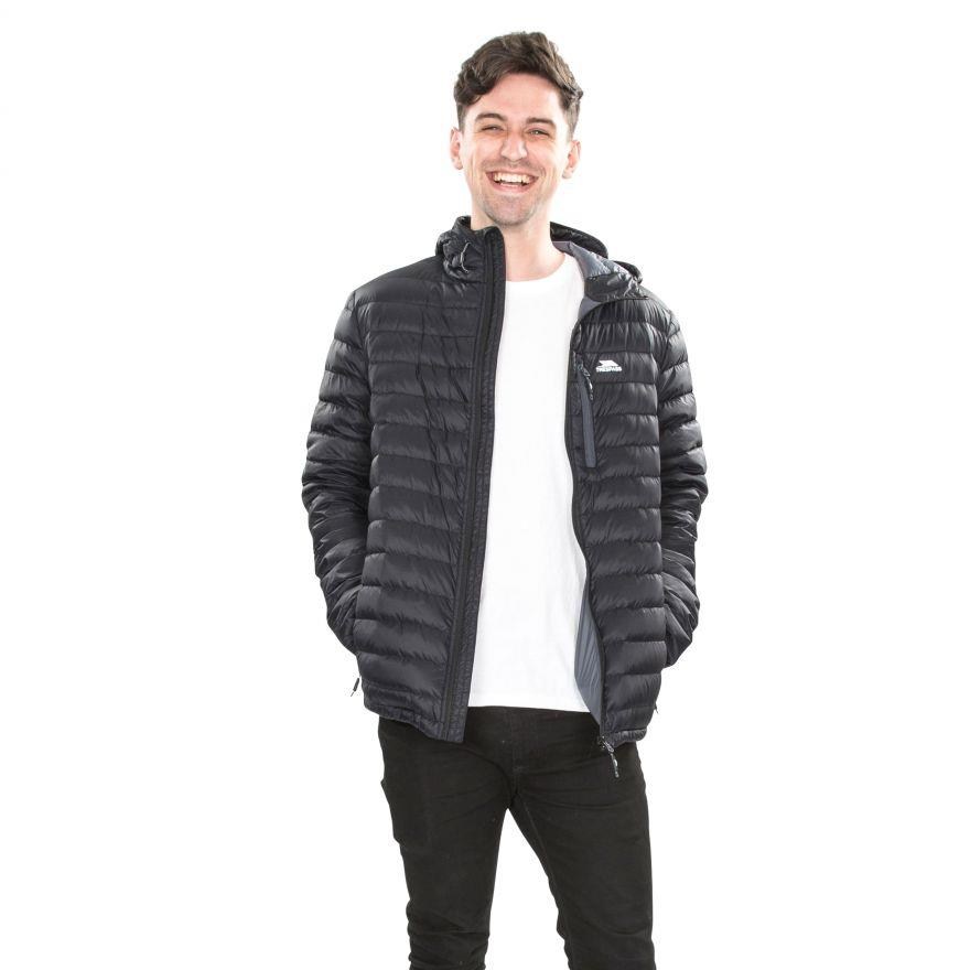 Trespass MAJKDOM20001-BLK Digby - Male Down Jkt Erkek Outdoor Mont