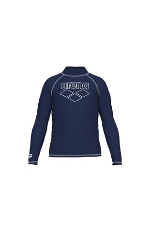 Arena 006296710 Rash Vest L/S Graphic Unisex Çocuk Yüzücü T-Shirt