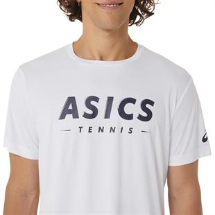 Asics 2041A259-100 Court Graphic Tee Erkek Tişört