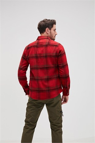 Bad Bear 20.02.30.002-C26 Woodant Shirt Erkek Oduncu Gömlek