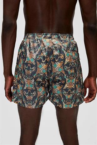 Bad Bear 21.01.09.008-C70 Skullex Erkek Deniz Şortu