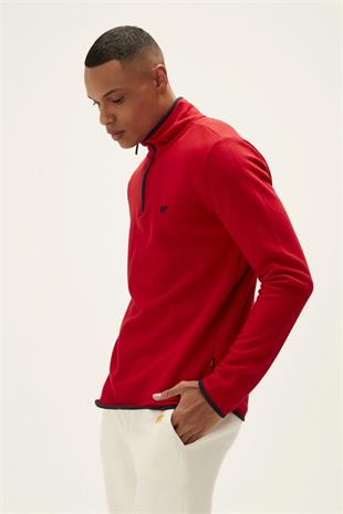 Bad Bear 21.02.12.029-C54 Backup Half-Zip Erkek Sweatshirt