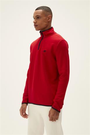 Bad Bear 21.02.12.029-C54 Backup Half-Zip Erkek Sweatshirt