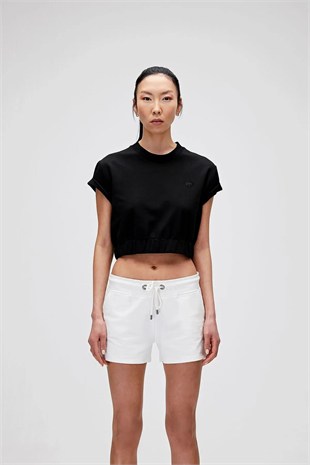 Bad Bear 21.03.12.001-C01 Emma Crop Kadın Sweatshirt