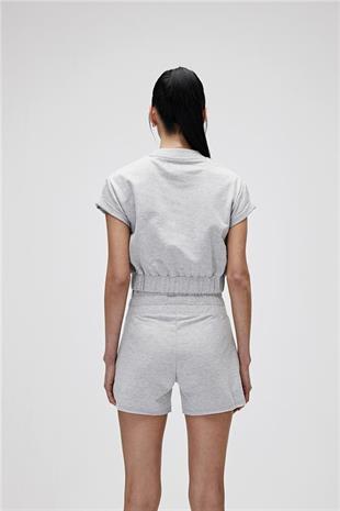 Bad Bear 21.03.12.001-C19 Emma Crop Kadın Sweatshirt