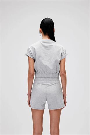 Bad Bear 21.03.12.001-C19 Emma Crop Kadın Sweatshirt