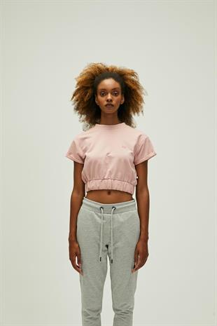 Bad Bear 21.03.12.001-C39 Emma Crop Kadın Sweatshirt