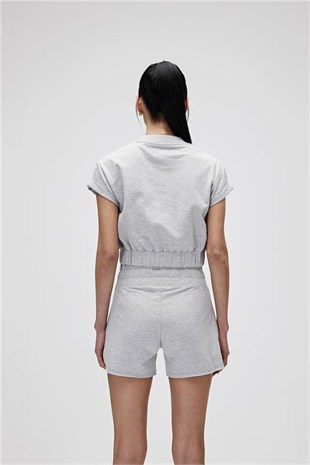 Bad Bear 21.03.12.001-C19 Emma Crop Kadın Sweatshirt
