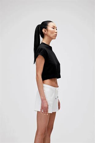 Bad Bear 21.03.12.001-C01 Emma Crop Kadın Sweatshirt