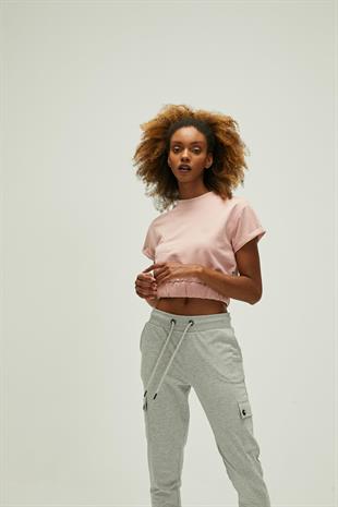 Bad Bear 21.03.12.001-C39 Emma Crop Kadın Sweatshirt