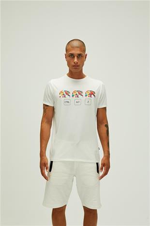 Bad Bear 22.01.07.038-C04 Control Alt Z Erkek Tişört