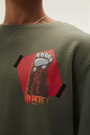 Bad Bear 22.02.12.016-C123 Here Erkek Sweatshirt