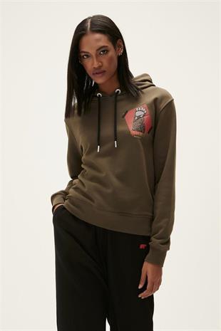 Bad Bear 22.04.12.005-C70 Here Kadın Sweatshirt