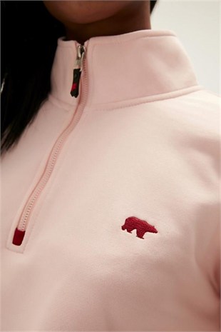 Bad Bear 22.04.12.004-C39 Scarlette Half Zip Kadın Sweatshirt