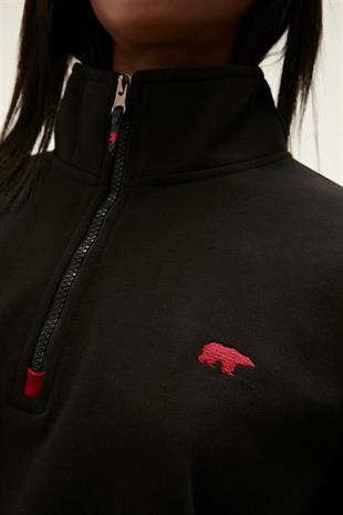 Bad Bear 22.04.12.004-C01 Scarlette Half Zip Kadın Sweatshirt