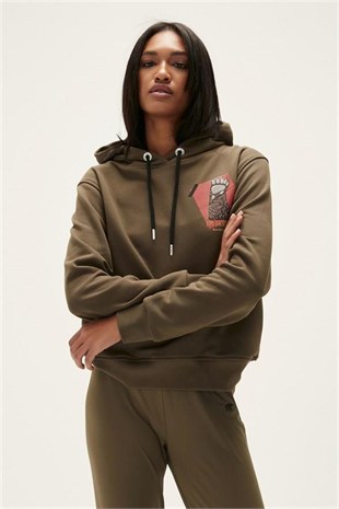 Bad Bear 22.04.12.005-C70 Here Kadın Sweatshirt