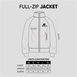 Bad Bear 22.04.12.002-C39 Trainer Full Zip Kadın Sweatshirt