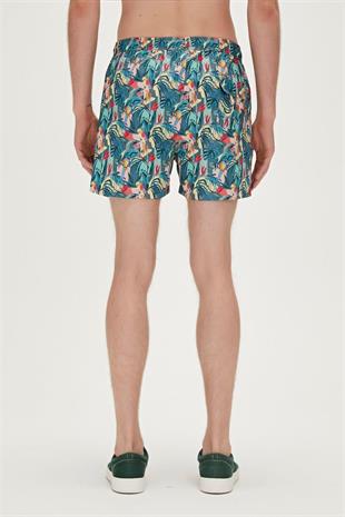 Bad Bear 23.01.09.006-C09 Parrot Erkek Deniz Şortu