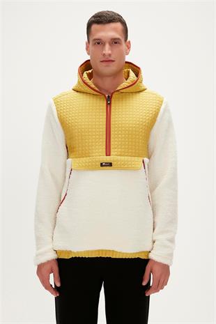 Bad Bear 23.02.29.007-C108 Leonard Half-Zip Erkek Peluş Polar
