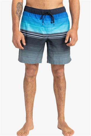 Billabong EBYJV00103-BLU All Day Htr Stripe Lb Erkek Şort Mayo