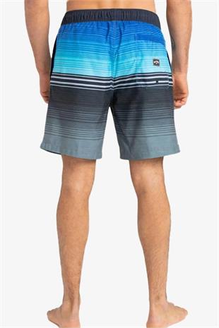 Billabong EBYJV00103-BLU All Day Htr Stripe Lb Erkek Şort Mayo