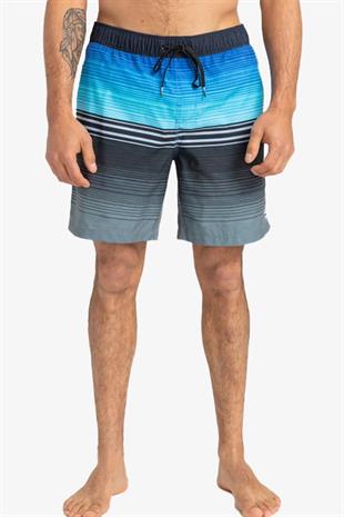 Billabong EBYJV00103-BLU All Day Htr Stripe Lb Erkek Şort Mayo
