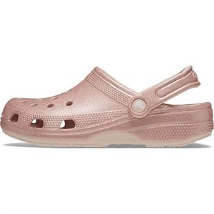 Crocs 205942-6WV Classic Glitter Clog Unisex Sandalet
