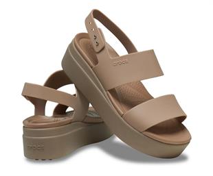 Crocs 206453-2EL Crocs Brooklyn Low Wedge W Kadın Sandalet