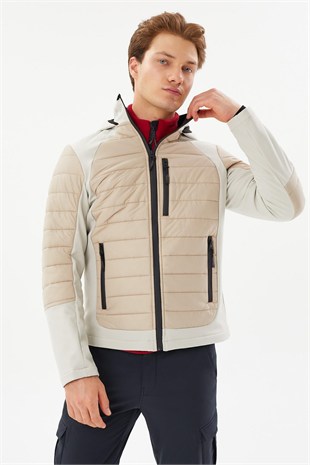 Exuma 2411137-TAS Erkek Softshell Mont