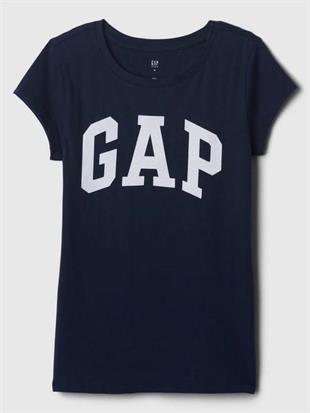 GAP 460525011 V-Hs Ss Value Logo Tee Kız Çocuk Tişört