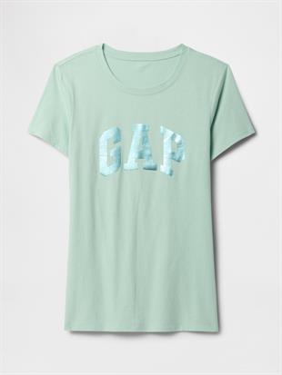 GAP 729555013 V-Ss Logo Classic Tee Kadın Tişört
