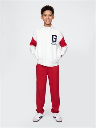 GAP 743964006 V-Frch Ft Bas Heritage Logo Jog Erkek Çocuk Eşofman Altı