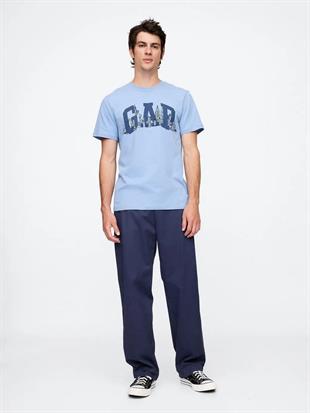 GAP 745022000 V-Gap Nyc Skyline Erkek Tişört