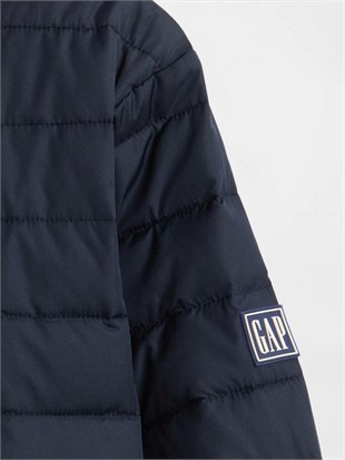 Gap 790583001 V-Frch Logo Ltwt Puffer Jkt Erkek Mont