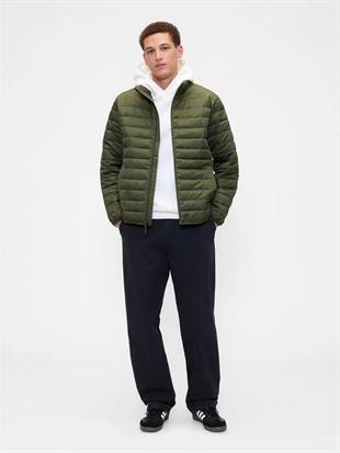 Gap 790583002 V-Frch Logo Ltwt Puffer Jkt Erkek Mont