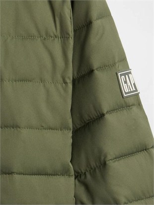 Gap 790583002 V-Frch Logo Ltwt Puffer Jkt Erkek Mont