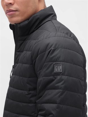 Gap 790583003 V-Frch Logo Ltwt Puffer Jkt Erkek Mont