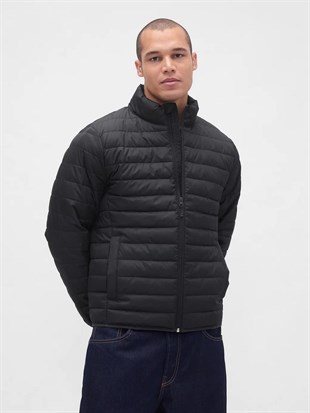 Gap 790583003 V-Frch Logo Ltwt Puffer Jkt Erkek Mont