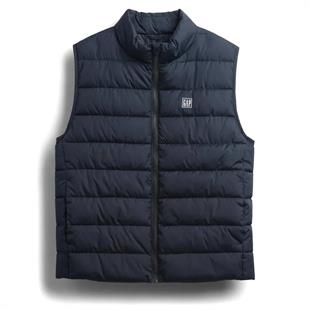 Gap 790584001 V-Frch Logo Ltwt Puffer Vest Erkek Yelek
